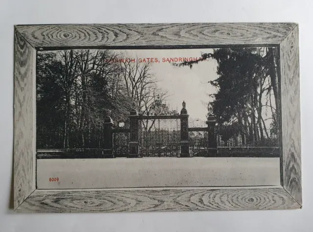 Unposted Jarrold Series Postcard - Norwich Gates, Sandringham #B