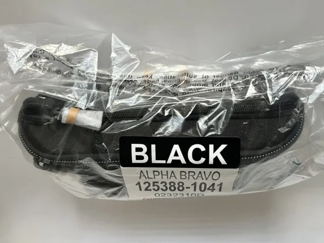 TUMI ALPHA BRAVO Campbell Cross Body/ Waist Bag, Black, Brand New 3