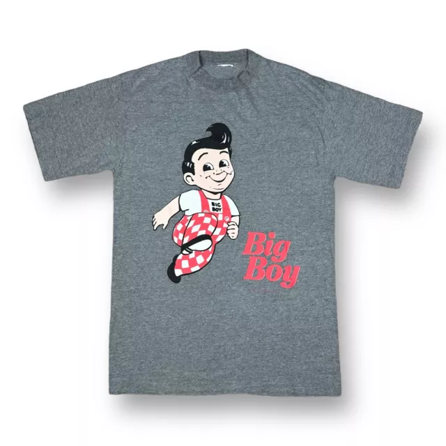 Vintage 90s Big Boy Burgers Restaurant Graphic T-Shirt Men’s Size XL USA Made