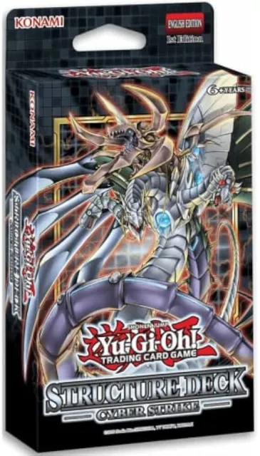 Mazzo Structure Deck CYBER ATTACCO Italiano 48 Carte YUGIOH