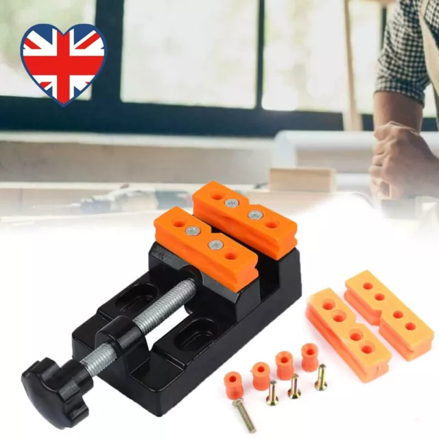 57mm Universal Table Vise Woodworking Tabletop Clamp Vice Tilts Table Bench Vise