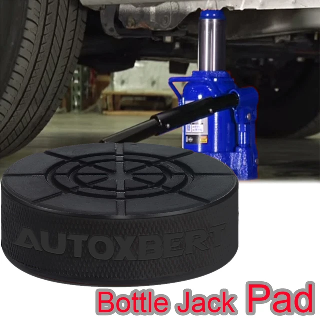 HYDRAULIC BOTTLE JACK Slotted Adapter Rubber Pad Protection 29mm Hole