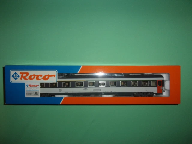 Voiture voyageurs à bogies A4B5tu, 1ère/2ème classe, ex. DRG Voiture voyageurs à bogies A4B5tu, 1ère/2ème classe, ex. DRG