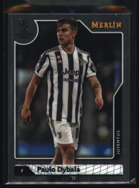 2021-22 MERLIN CHROME UEFA Champions League #82 Paulo Dybala EUR 2,20 ...