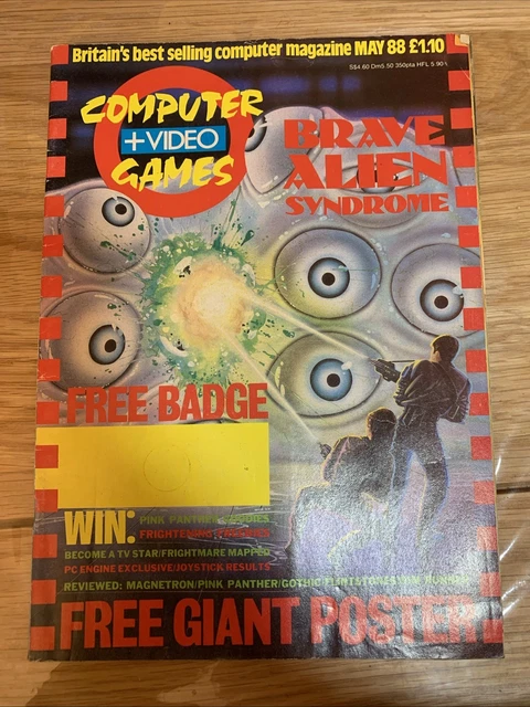 COMPUTER AND VIDEO Games Magazine May 1988, C+VG £10.00 - PicClick UK