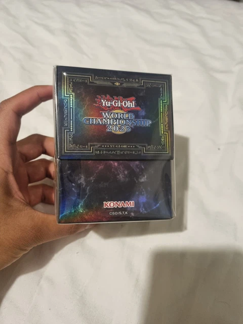 YUGIOH: WORLD CHAMPIONSHIP 2025 Black Exodia Deckbox - Brand New & Sealed  38.38 - PicClick UK