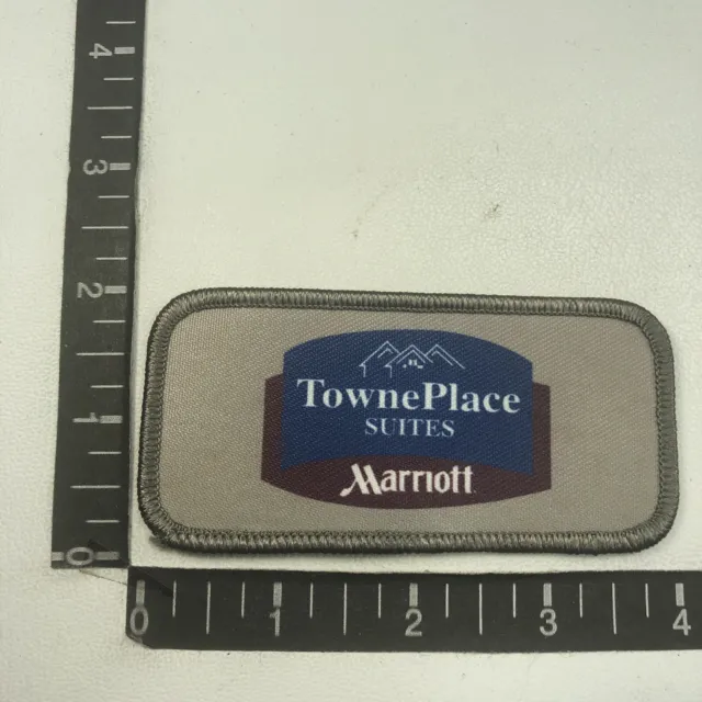 Used Lodging TOWNEPLACE SUITES MARRIOTT HOTELS Advertising Patch 09NQ