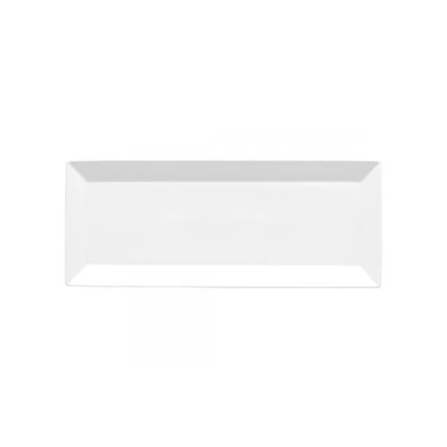 Vassoio Merid Bianco Porcellana 34x18 cm Gural | Piatto Portata