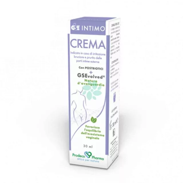 GSE INTIMO CREMA 30ML Per irritazione, bruciore e prurito intimo esterno