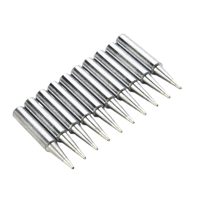 Embouts Soudure Plastique Lot De 10 - Fer Lisse 45°, Réparation Pare-chocs/Plastique