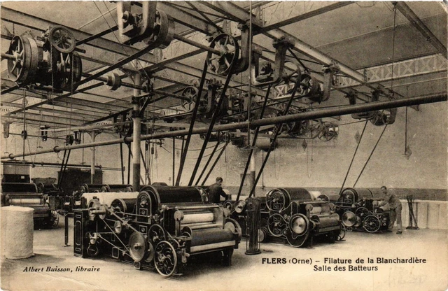 CPA Flers - Filature de la Blanchardiere Salle des Batteurs (259259)