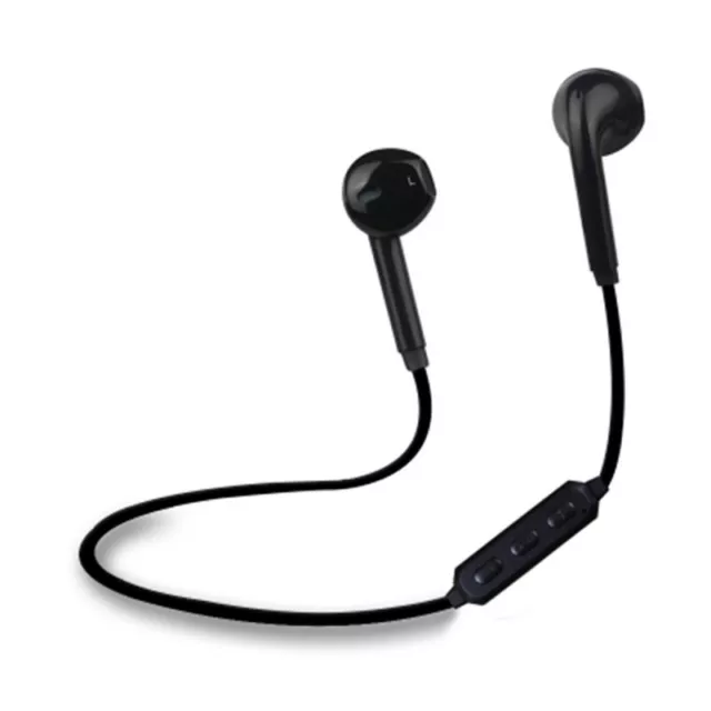 Auriculares estéreo wireless Myway negros (NUEVO)