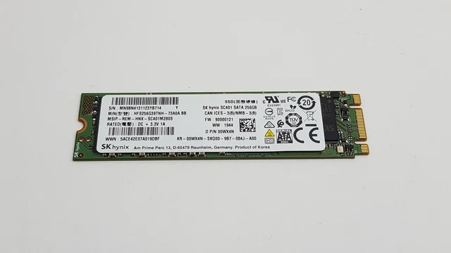 DISQUE SSD SK Hynix SC401 256 Go SATA M.2 HFS256G39TNH EUR 19,33