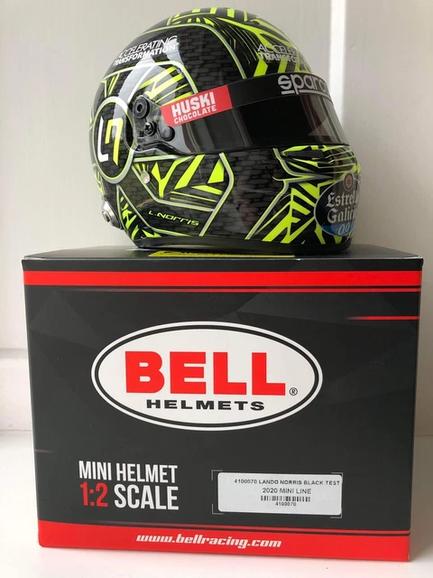 LANDO NORRIS 2020 Test 1 2 Scale F1 Helmet DRM Exclusive 256 Pcs EUR lando-norris-2020-test-1-2-scale-f1-helmet-drm-exclusive-256-pcs-eur