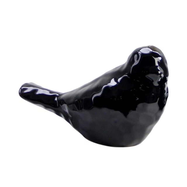Vogelstatue im nordischen Stil, Schrankvogelskulptur für Wohnzimmer,