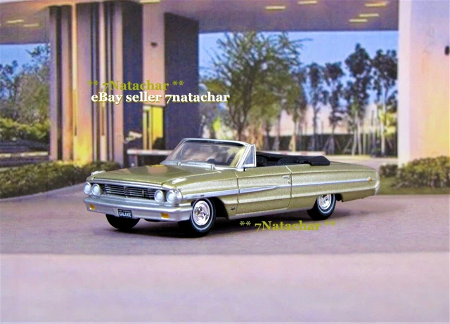 1964 64 Ford Galaxie 500 XL V8 Big Block Factory Muscle Stock 1/64 Model FE