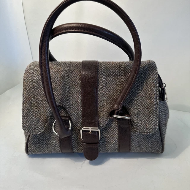 Glen Appin Harris Tweed LB2000 - Borsa Pieghevole Donna In Rosa Tenue, 10,5x19x3 Cm