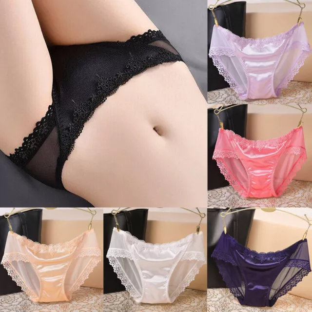 SEXY LACE SEAMLESS Panties Premium Quality Satin Briefs with a Touch of  Luxury $16.90 - PicClick AU