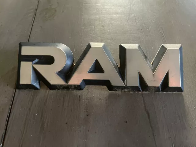 Dodge Ram Emblem Front Fender Badge W/D 150 250 350 Pickup Truck 1981 93