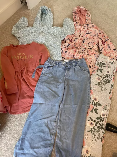 girls bundle clothes 7-8 years mix