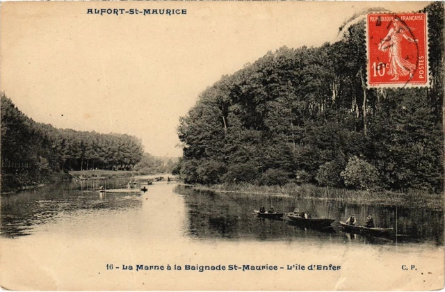 CPA Maisons Alfort Ile d'Enfer (1348734)