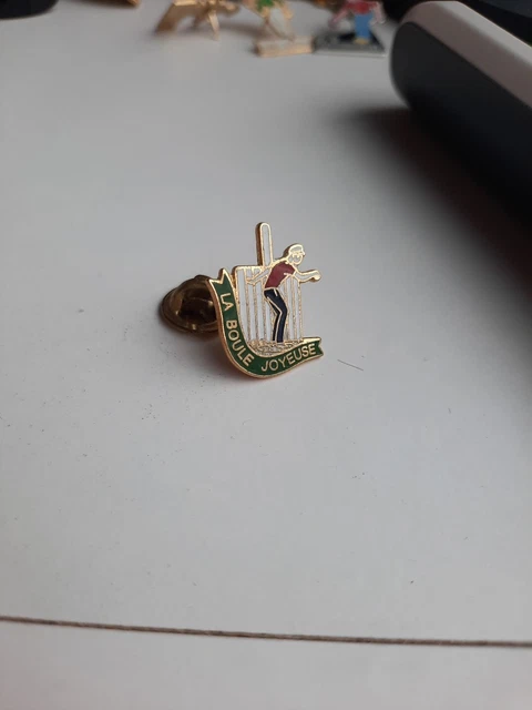 Pin's Boules De Pétanque – SL Mainbessy (collection, Vintage)