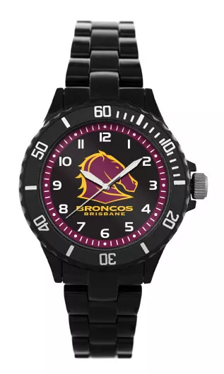 NRL Brisbane Broncos Kids Watch - Star Series - Complete with Gift Box