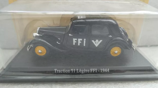 Norev ? Presse Citroen Traction 11 Legere Ff1 1944 Neuf + Blister Serti
