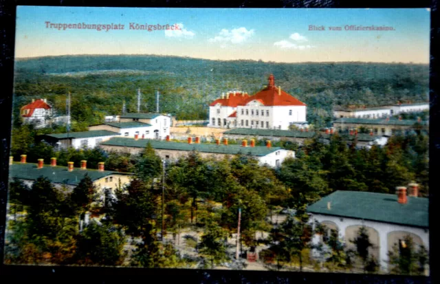 56961 Ak Truppenübungsplatz Roi Vue De Offizierscasino 1915 Courrier Militaire