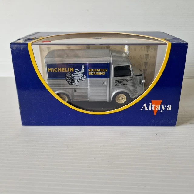 Modèle Réduit Citroën Type H Michelin - Collection "Camionnettes D'Antan" IXO Pour Altaya Au 1/43, Neuf En Boîte
