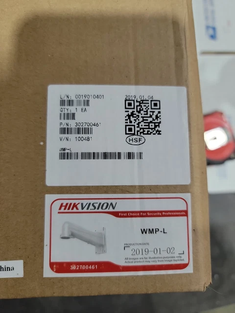 Original Hikvision DS-1602ZJ WMP-L Wall Mount Long Arm Bracket For PTZ Cameras