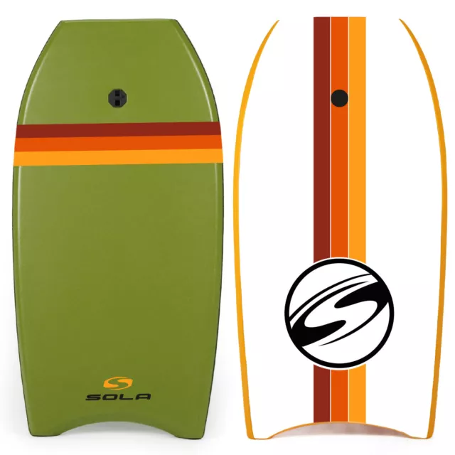 Sola Revolver 37" High Density EPS Pro Bodyboard - Khaki