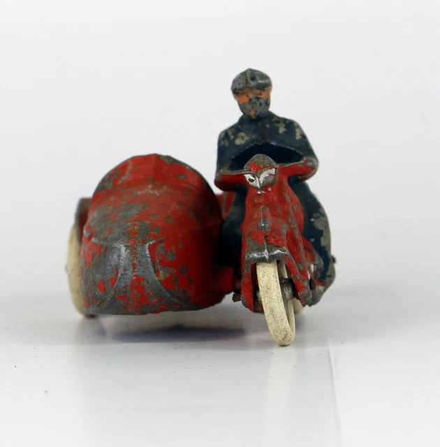 ANCIEN SIDE-CAR MILITAIRE Soldat mitrailleuse WWII Quiralu ? EUR 24,50