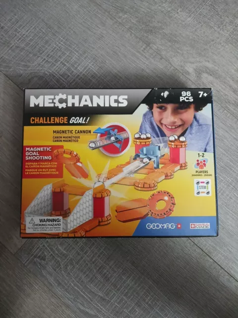 Geomag Mechanics Magnetic Target Launcher 96 Pc Set New