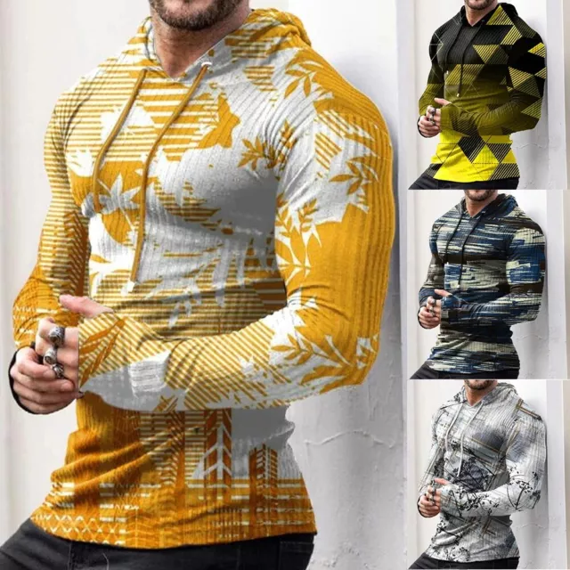 Sweat-shirt à capuche confortable pour homme Baggy Fit dans un style décontrac