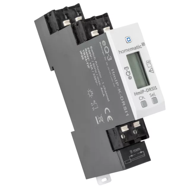 ELV Bausatz Homematic IP Funk-Schaltaktor für Hutschienenmontage HmIP-K-DRSI1