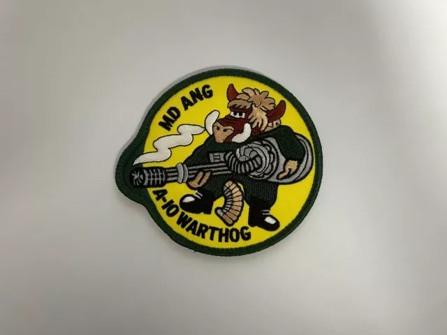 USAF Patch Aufnäher, 104th Fighter Squadron,FS,A-10,Pilot,Maryland,Gentex,ANG