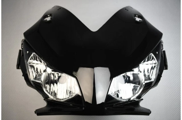 CARNAGE AVANT /TTE de Fourche Noir +Optique HONDA CBR 1000 RR 1000RR ...