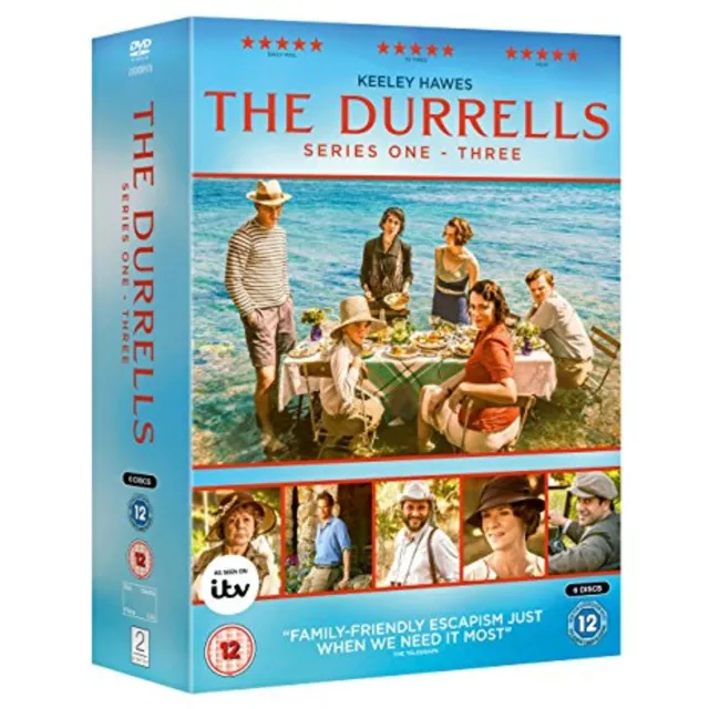 The Durrells Series 1-3 One - Three Seasons [DVD Boxset] [Reg 2, 4] - New Sealed 3