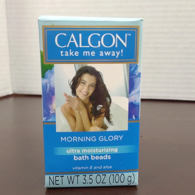 Calgon Take Me Away Morning Glory Ultra Moisturizing Bath Beads New in Box