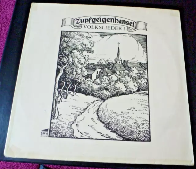 Zupfgeigenhansel "Volkslieder 1"  LP Album Vinyl Schallplatte S19F 901