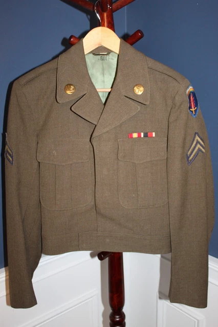 Veste Ike Originale De L'arm&eacute;e Belge, V&eacute;ritable Arm&eacute;e Belge
