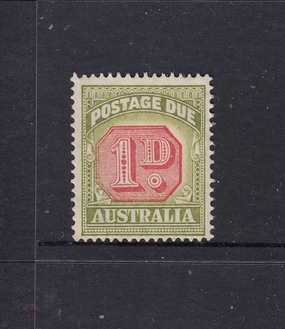 POSTAGE DUES: 1938 C of A Watermark 1d Carmine & Green SG D113, BW D123B  MUH.