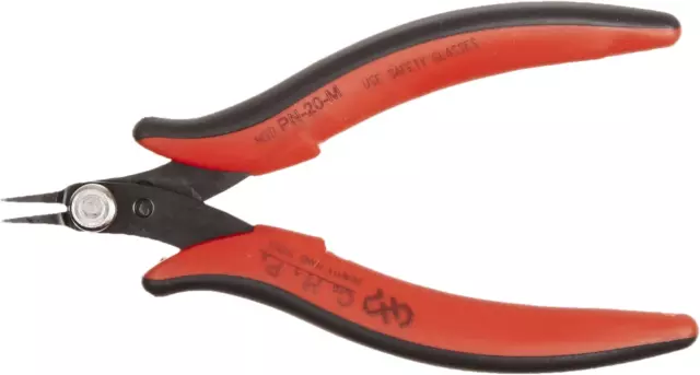 Hakko CHP PN-20-M Steel Super Specialty Pointed Nose Micro Pliers with Smooth