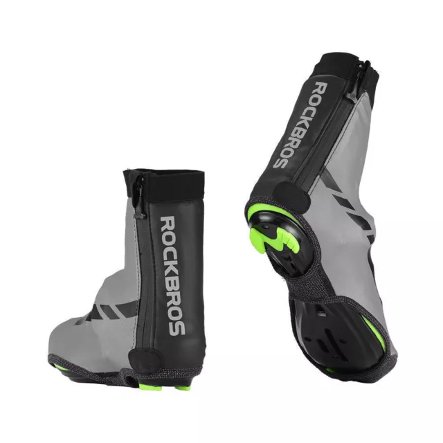 RockBros Winter&Autumn Cycling Warm Waterproof  Protector Overshoes Shoe Covers 2