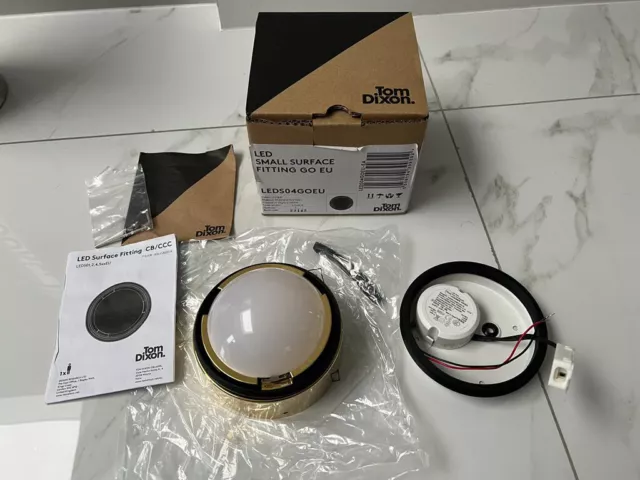 Tom Dixon LED Small Surface Fitting Go EU Light - Brand New