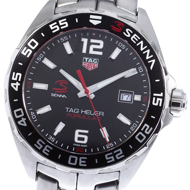 TAG HEUER Formula 1 Ayrton Senna Edition WAZ1012 Quartz Men s 735767