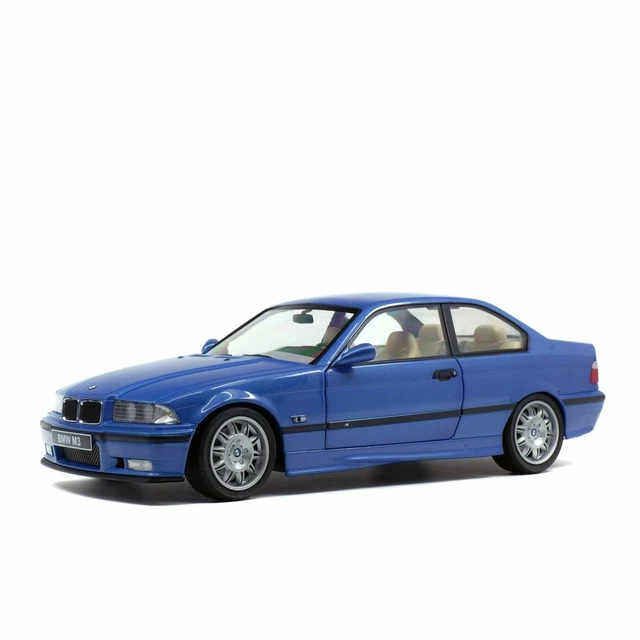 Solido SOLI1803901 BMW E36 Coupé M3 – Bleu Estoril – 1990 1/18