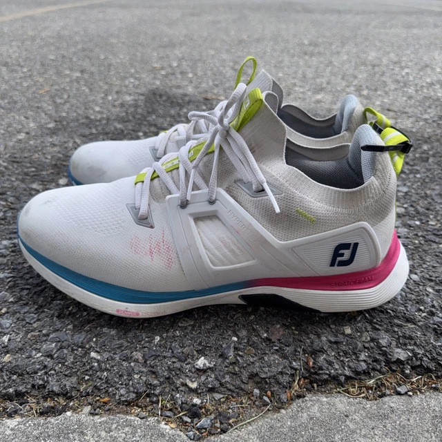FOOTJOY HYPERFLEX 2 Golf shoes Silver 51036 8.5W $67.00  display picture 3