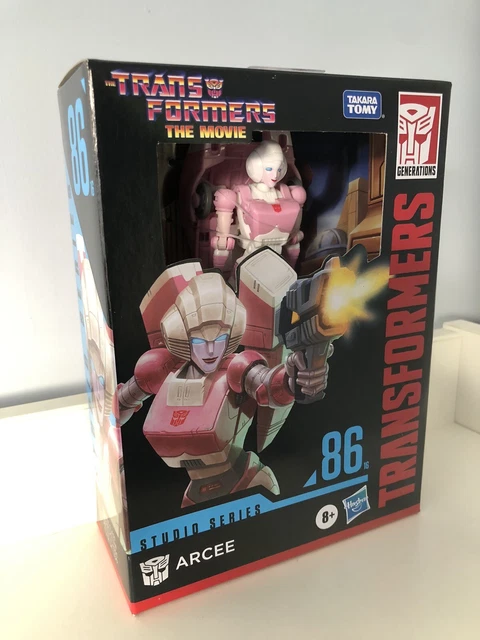 Transformers Studio Series 86-16 Arcee Deluxe: Figura 11,4 Cm Da The Movie, 2 Modalità